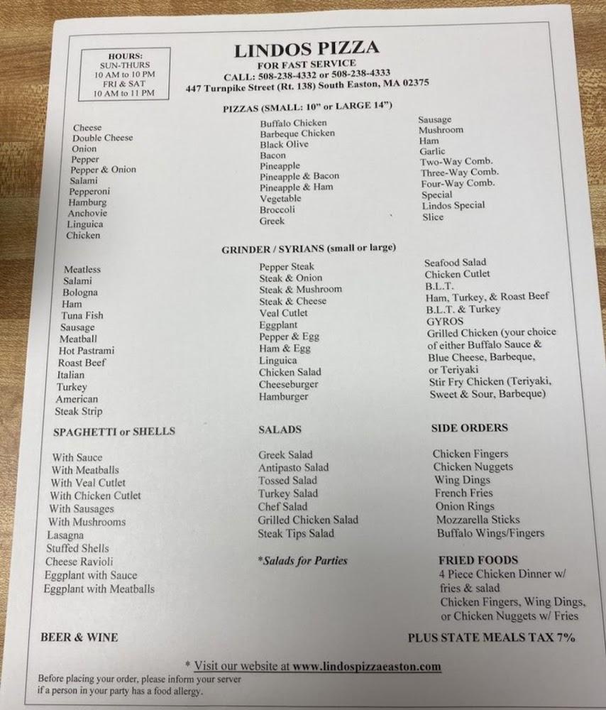 Royal Pizza II Menu image 3